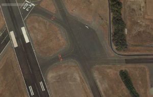Image: Overhead view of the STS Airfield Taxiways