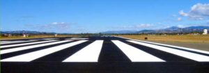 Photo of a runway at STS