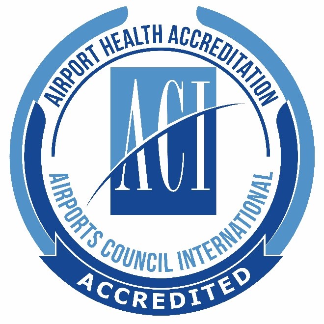 Airports Council International (ACI) — Airport Health Accreditation logo