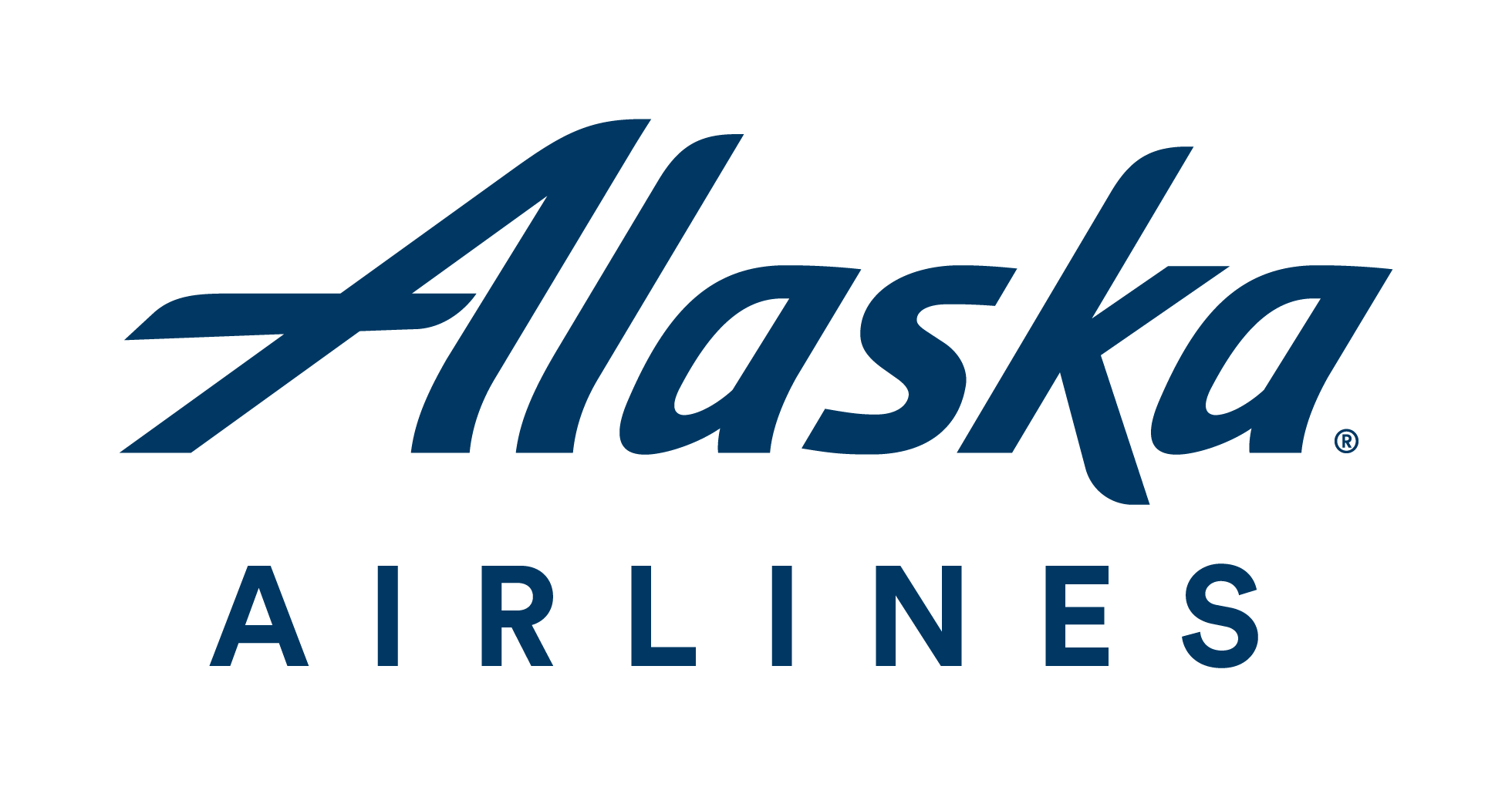 Alaska Airlines logo - Charles M. Schulz Sonoma County Airport