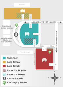 Sonoma County Airport Parking Map