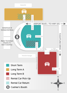 STS Parking Lot Map