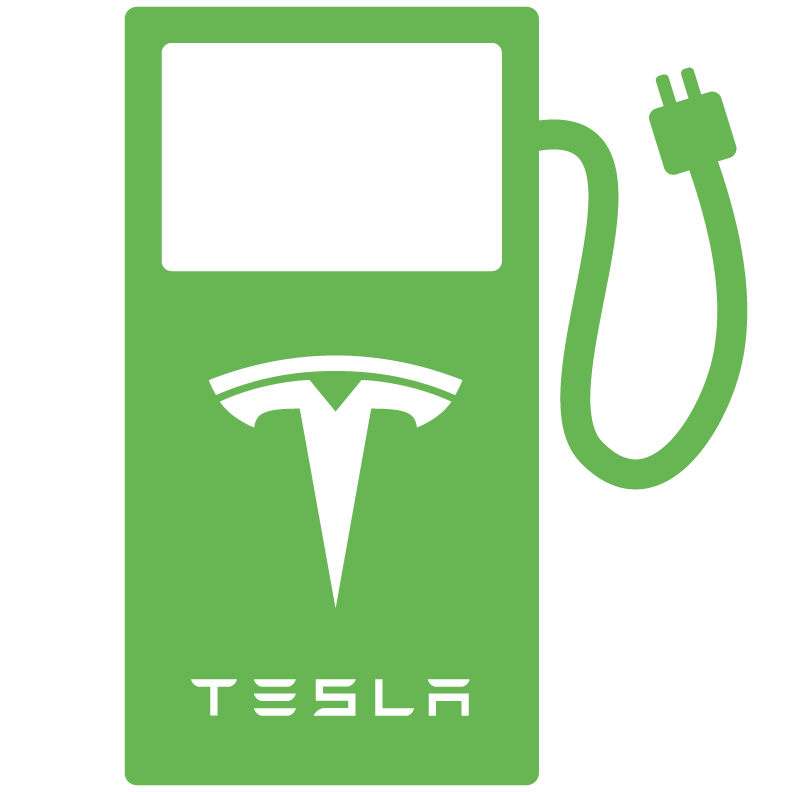 Tesla Supercharger logo.