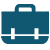 Graphic icon depicting a briefcase.