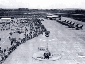 Image of May 1967, where the community held an Airport Appreciation Day at Sonoma County Airport.